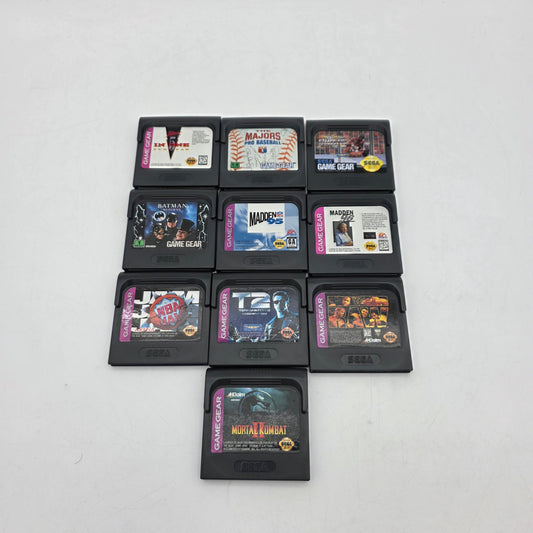 Lot of 10 Sega Genesis Games