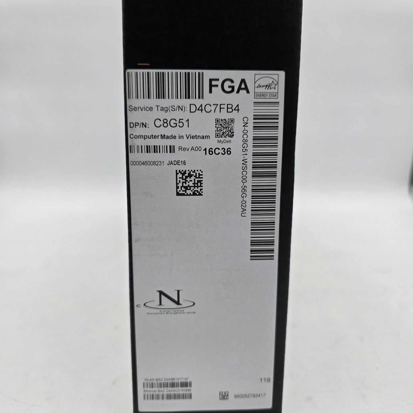 New Dell Pro 16 PC16250 16" Core 5 120U 1.4GHz 16GB RAM 256GB SSD