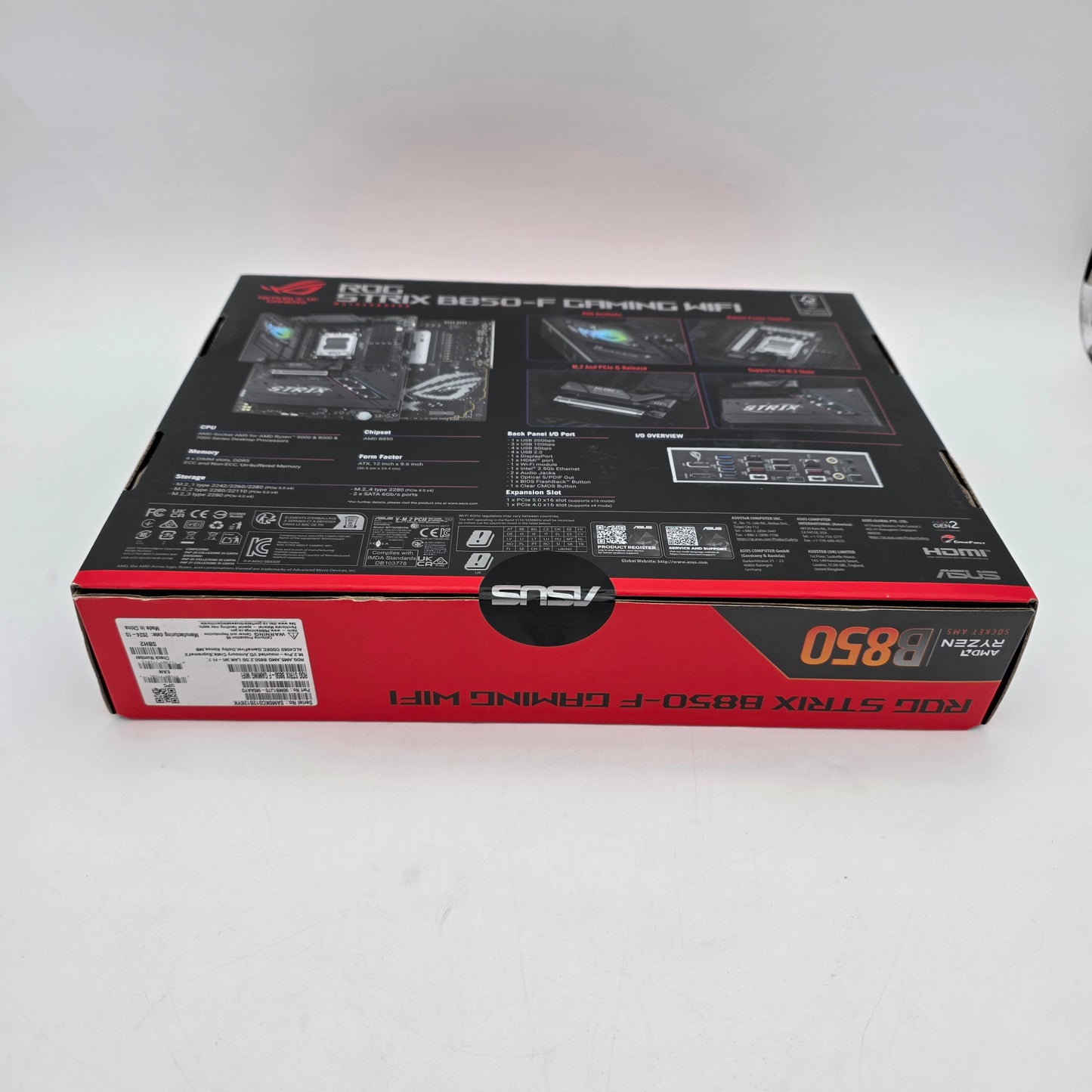 New Asus ROG Strix B850-F Gaming Wifi AM5 ATX