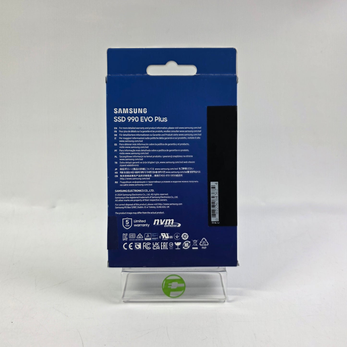 New Samsung 2280mm EVO 990 PLUS 2TB M.2 NVMe Gen 4.0 x 4 SSD MZ-V9S2T0