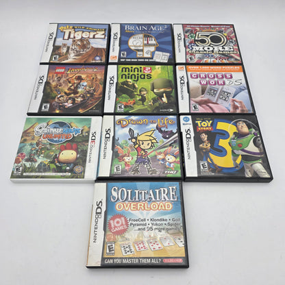 Lot of 10 Nintendo DS Games