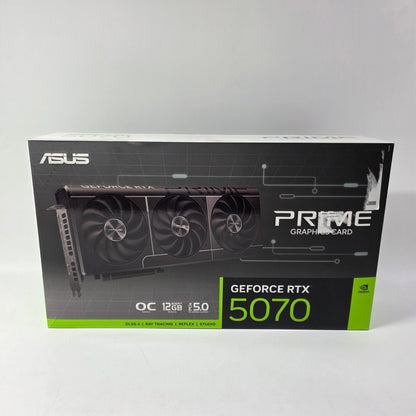 Asus GeForce RTX 5070 OC 12GB GDDR7 Graphics Card PRIME-RTX5070-012G