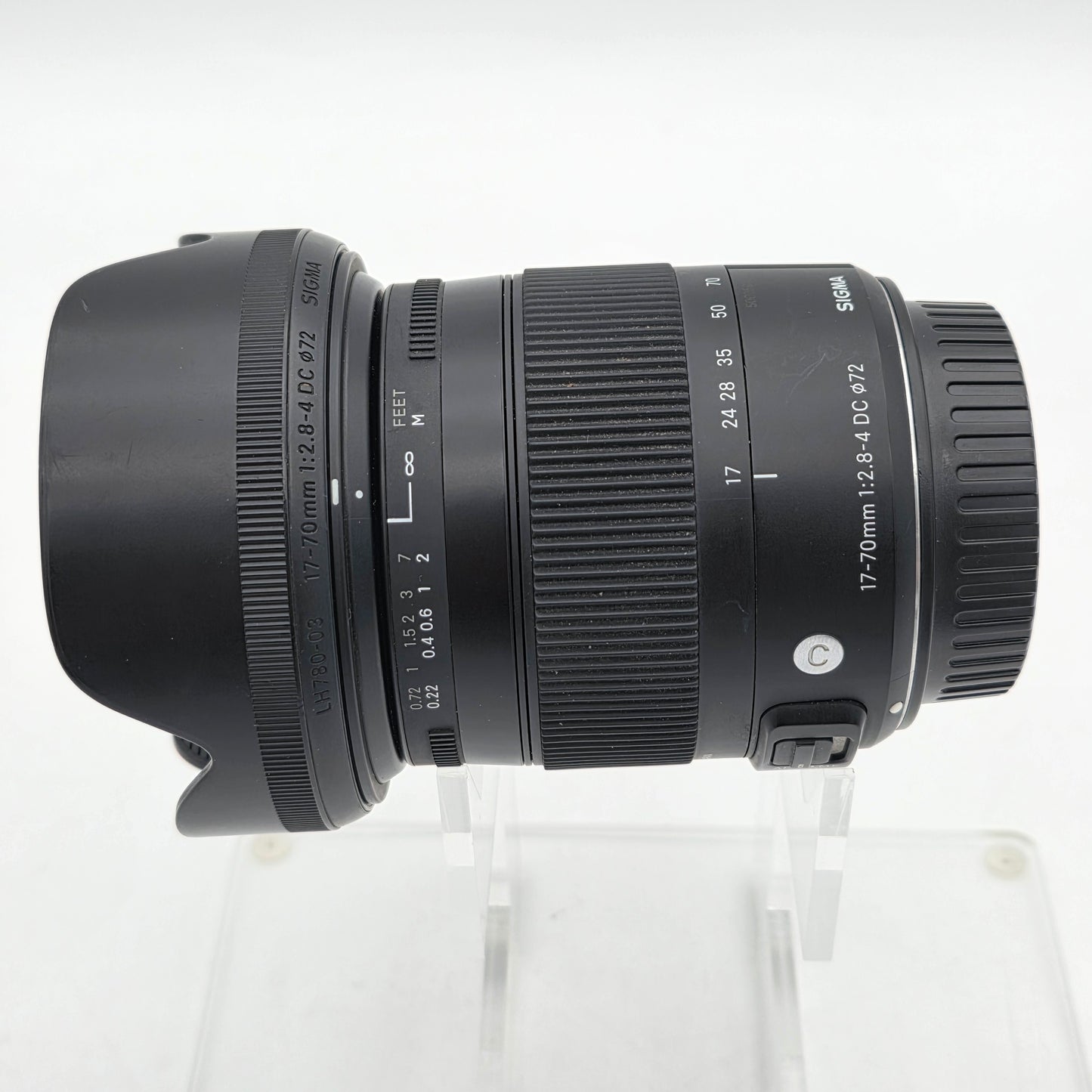 Sigma 17-70mm f/2.8-4 DC For Canon EF-S Mount Auto & Manual Lens