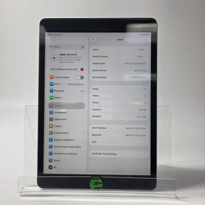WiFi Only Apple iPad 9th Gen 64GB Silver MK2L3LL/A
