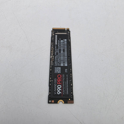 Samsung 2280mm 990 Pro 2TB M.2 NVMe Gen 4.0 x 4 SSD MZVL72T0HBLD