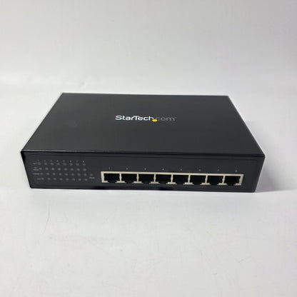 New StarTech 8 Port Unmanaged Ethernet POE IES81000POE