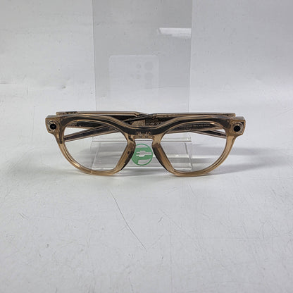 Oakley Meta HSTN Light Curry Transitions 00W002 AI Smart Glasses