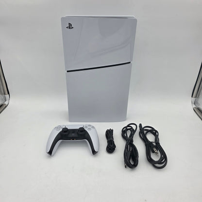 Sony PlayStation 5 Slim Digital Edition 1TB White Console Gaming System CFI-2015