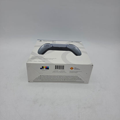 New Sony PlayStation 5 PS5 Dualsense Wireless Controller Silver CFI-ZCT1W