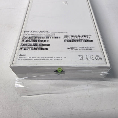 New Unlocked Apple iPhone 12 64GB Black MGF43LL/A