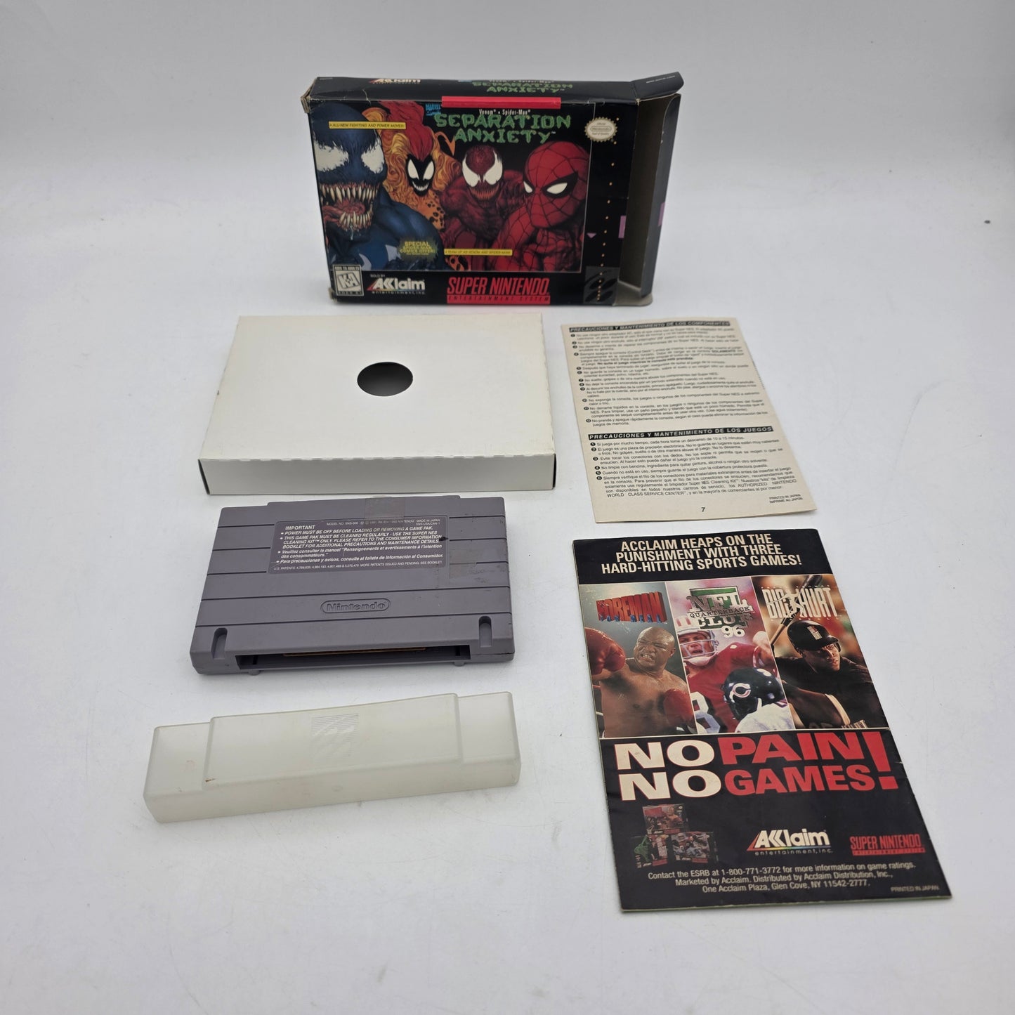 Lot of 5 Super Nintendo SNES Games