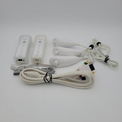 Nintendo Wii Video Game Console RVL-001 White