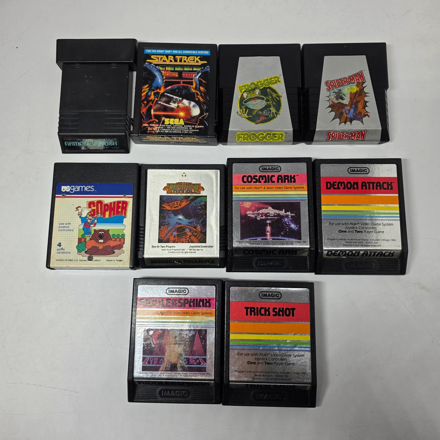 Lot of 28 Atari 2600 Games See Description for Titles