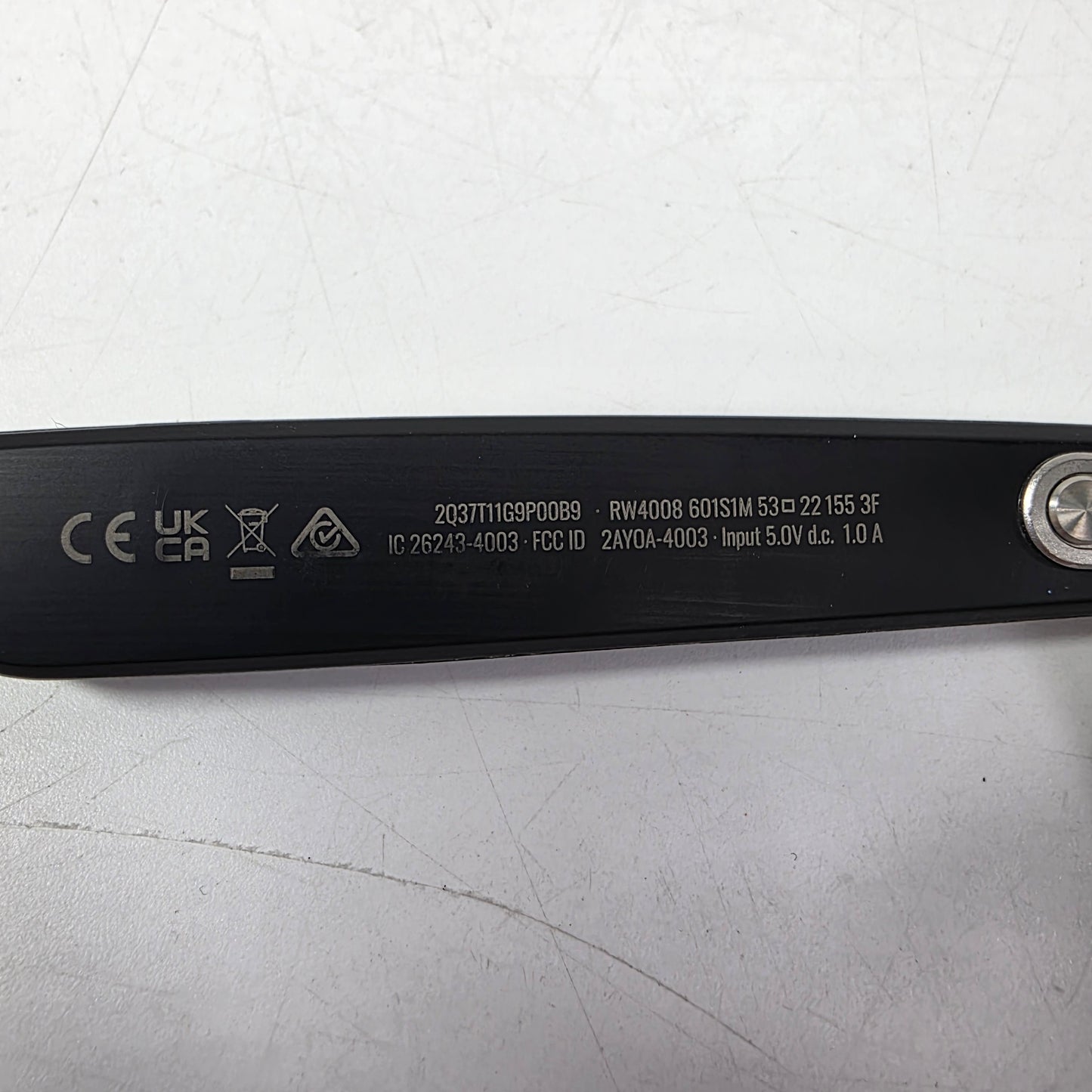 Ray-Ban Meta Wayfarer Gen 1 Matte Black Standard RW4008 601S1M AI Smart Glasses