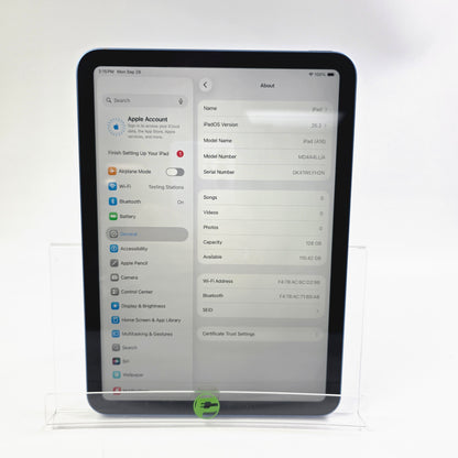 Factory Unlocked Apple iPad Pro 11" 4th Gen 1TB Space Gray MD4A4LL/A