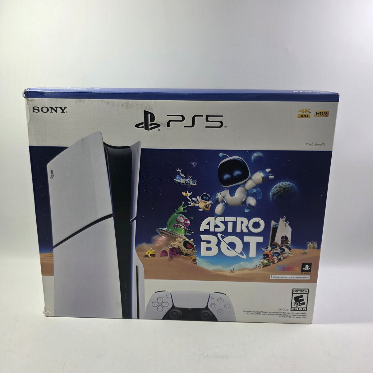 Sony PlayStation 5 Slim Disc PS5 1TB White Console Gaming System CFI-2015