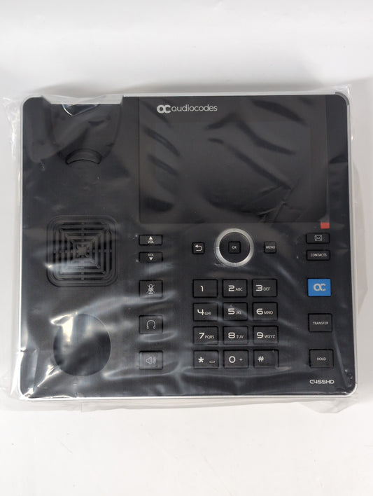 New Open Box Audiocodes IP Phone Phone C455HD