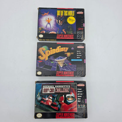 Lot of 3 Super Nintendo SNES Games