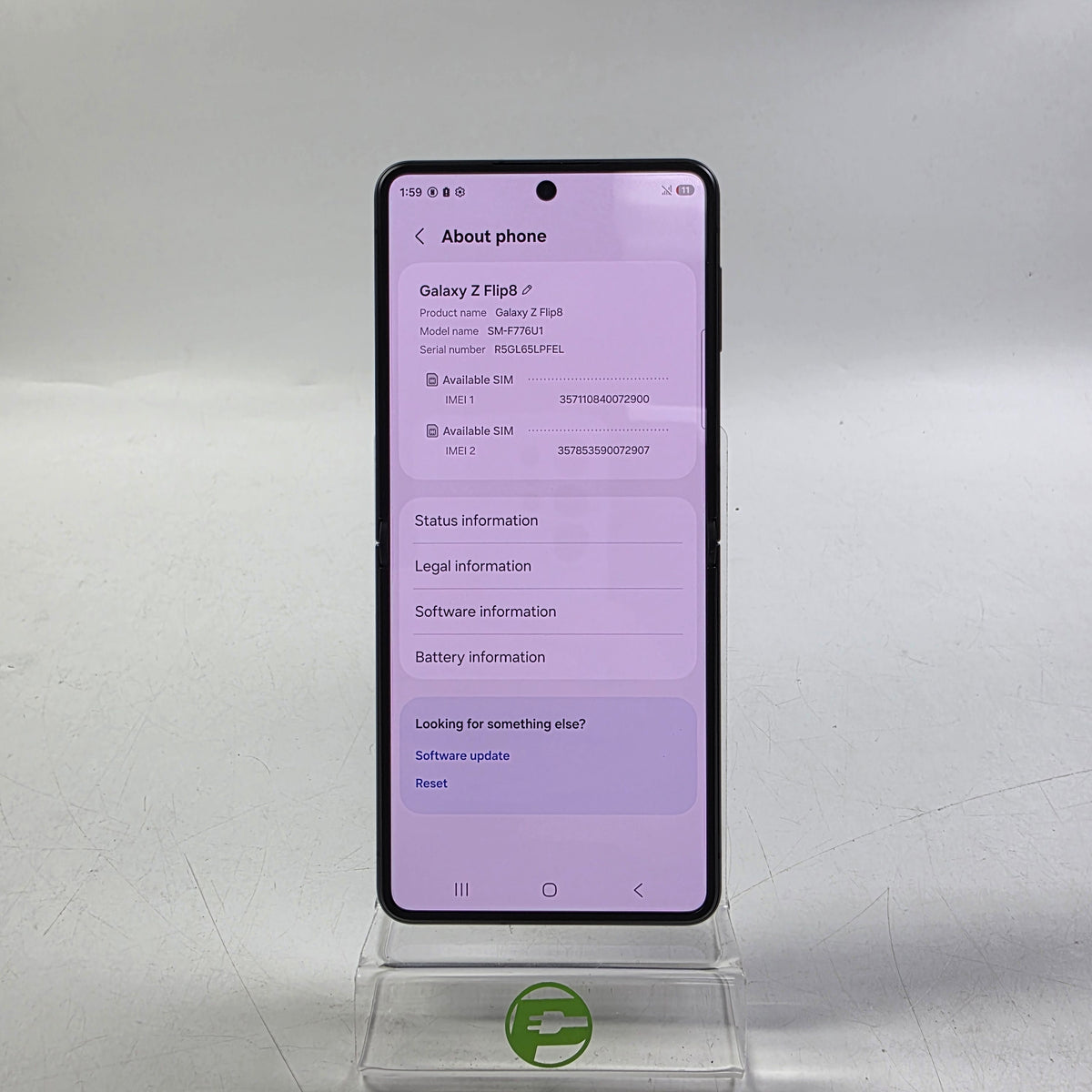 Factory Unlocked Samsung Galaxy Z Flip8 12GB RAM 512GB SM-F776U1 Graphite