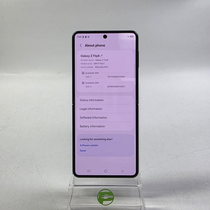 Factory Unlocked Samsung Galaxy Z Flip8 12GB RAM 512GB SM-F776U1 Graphite