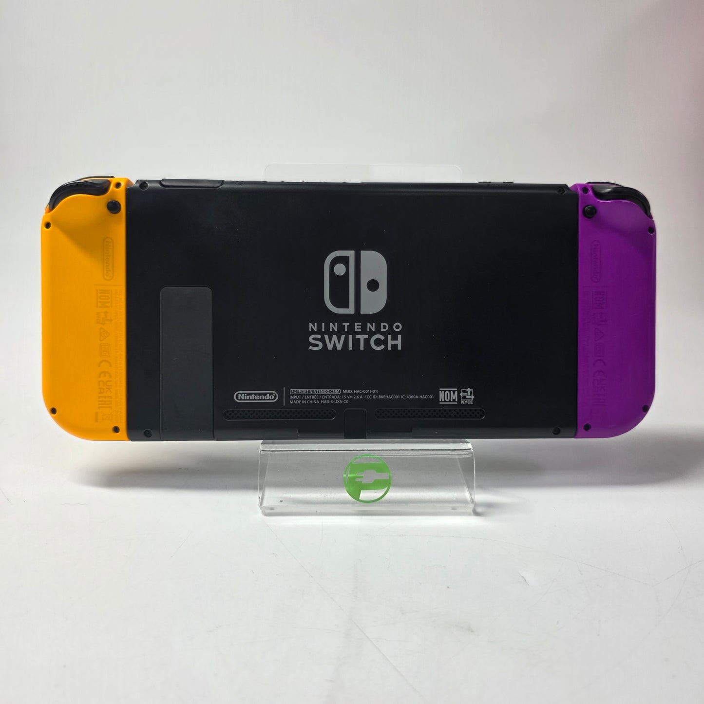 Nintendo Switch v2 Console Gaming System HAC-001(-01)  Orange/Purple