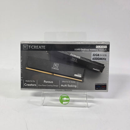 New TeamGroup T-CREATE 32GB (2x16GB) RAM DDR5 6000MHz X003KDS615