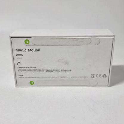 New Apple Magic Mouse (USB-C) A3204 White