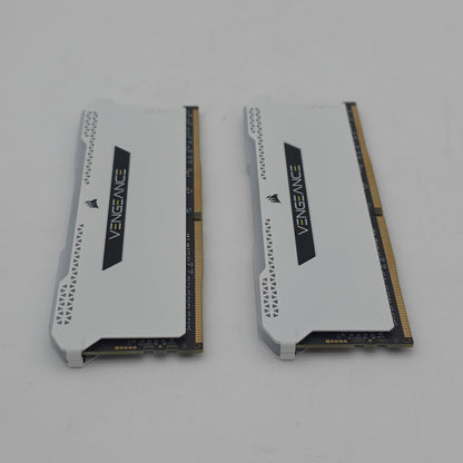 Corsair Vengeance RGB 32GB (2x16GB) RAM DDR4 3600MHz CMH32GX4M2D3600C18W
