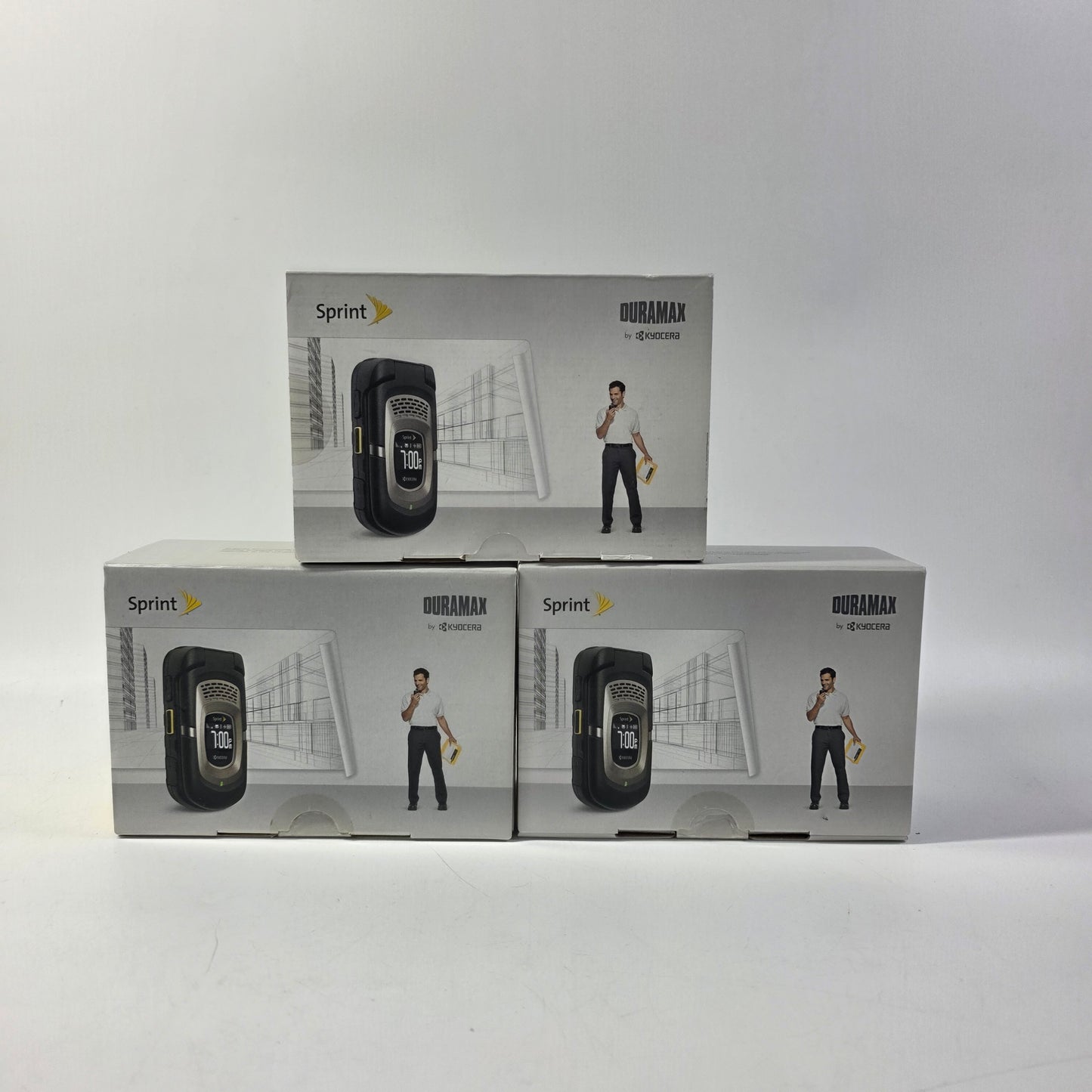 Lot OF 3 Kyocera Druamax Cell Phone KYE4255KITs