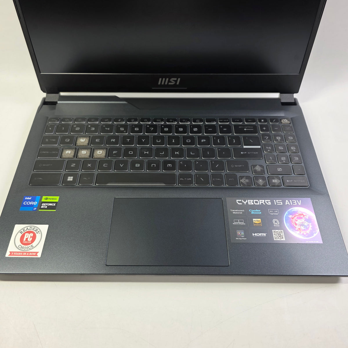 MSI Cyborg 15 A13VE 15.3 i7-13620H 2.4GHz 16GB RAM 512GB GeForce RTX 4050