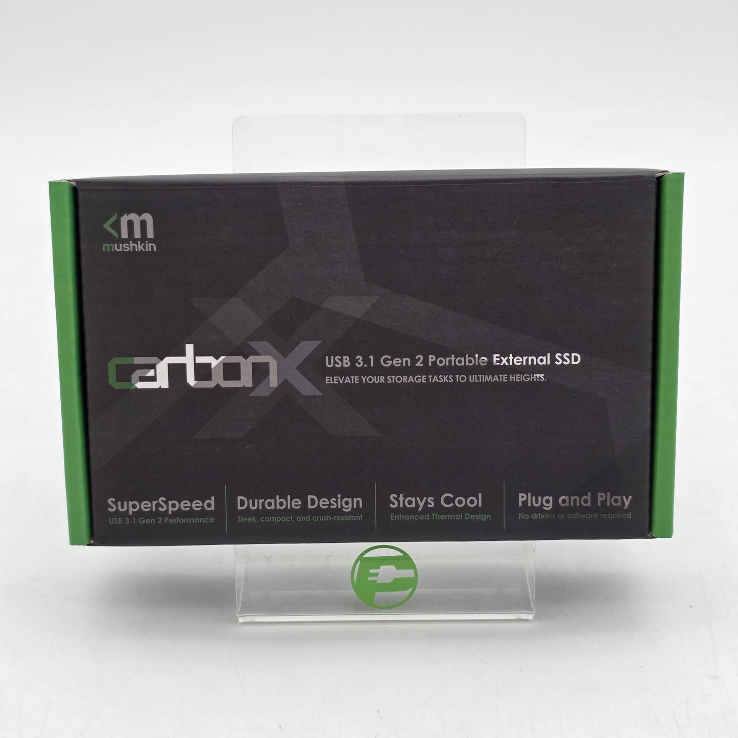 New Mushkin Portable Carbon X 1TB USB Type-C 3.1 Gen 2 SSD MKNEXTCX1TB