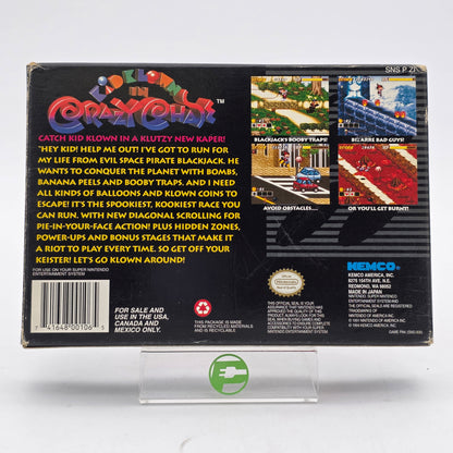 Kid Klown in Crazy Chase (Super Nintendo SNES, 1994)