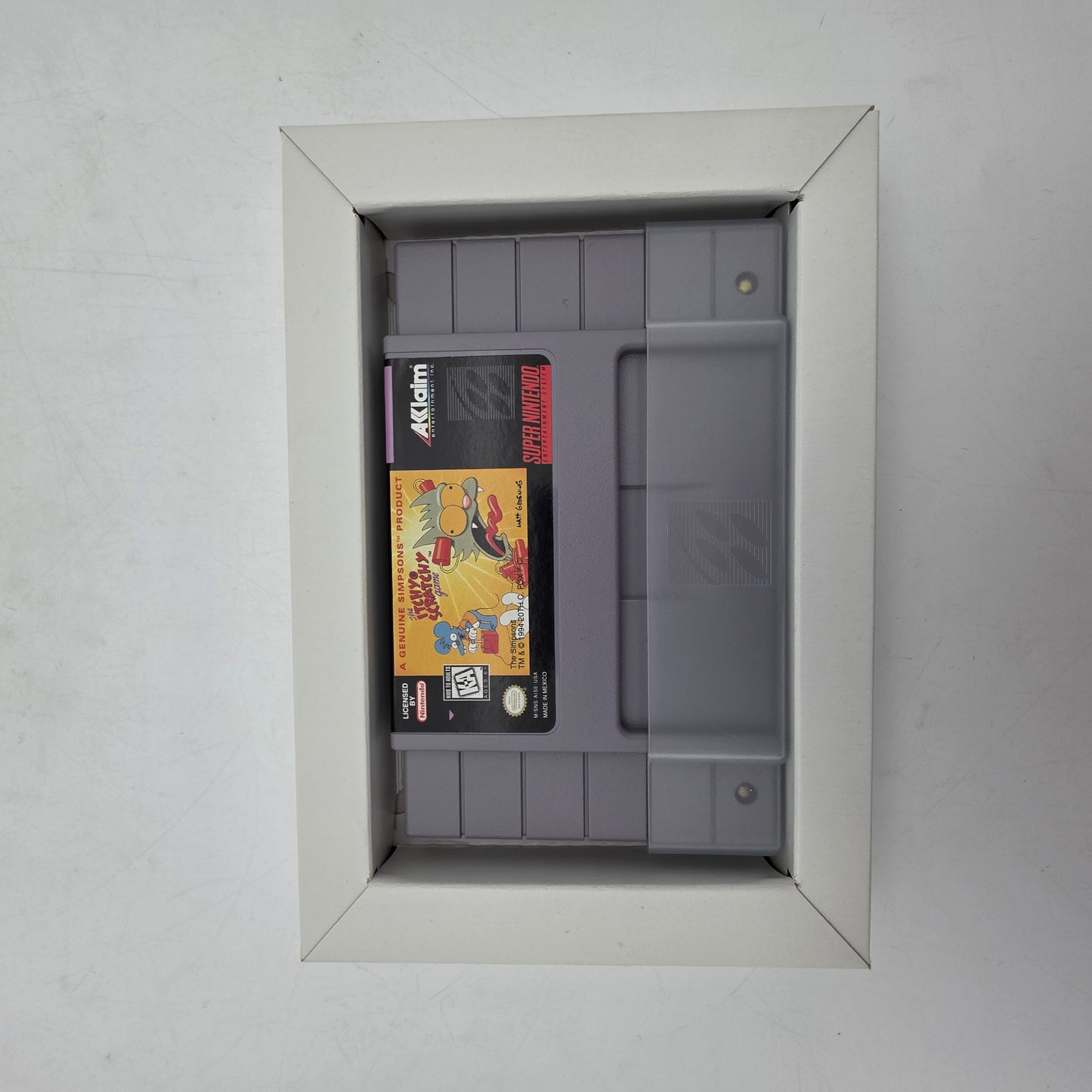 The Itchy and Scratchy Game (Super Nintendo SNES, 1995)