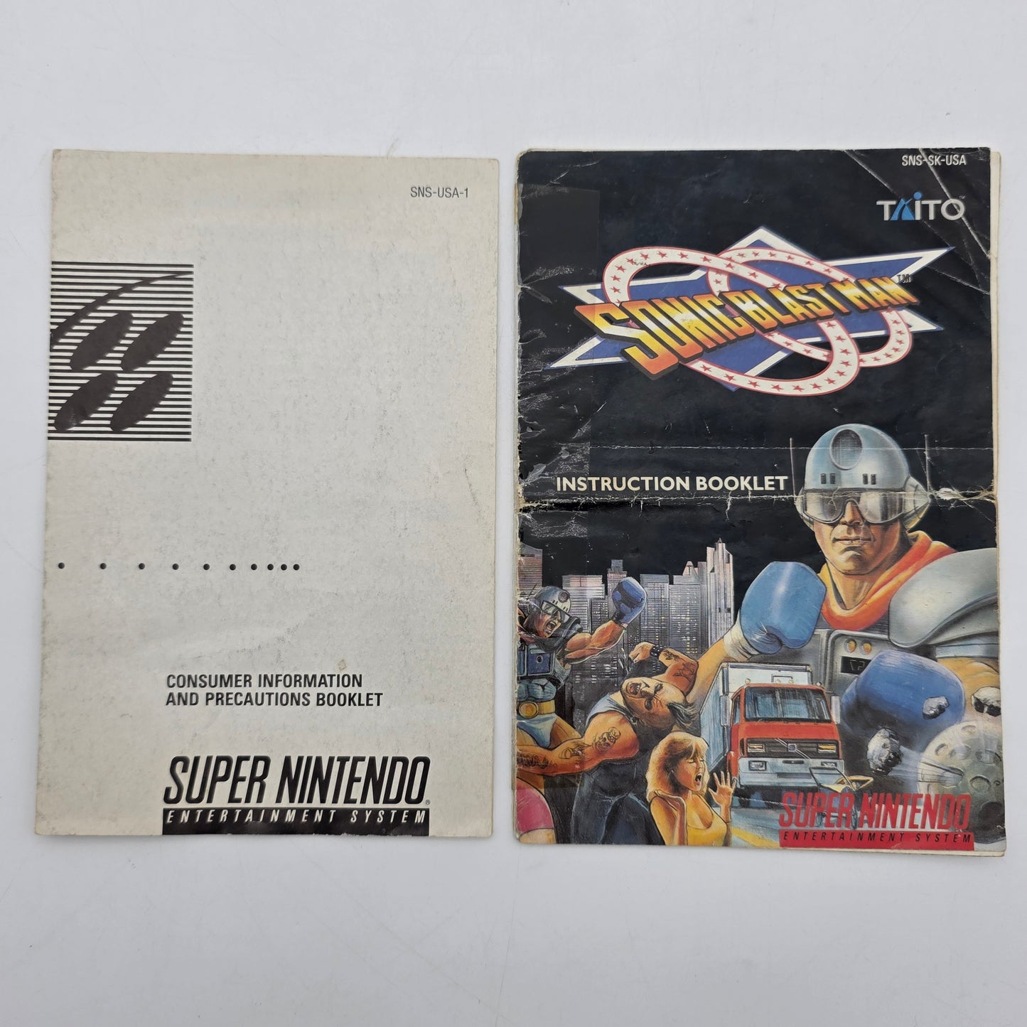 Sonic Blast Man (Super Nintendo SNES, 1992)