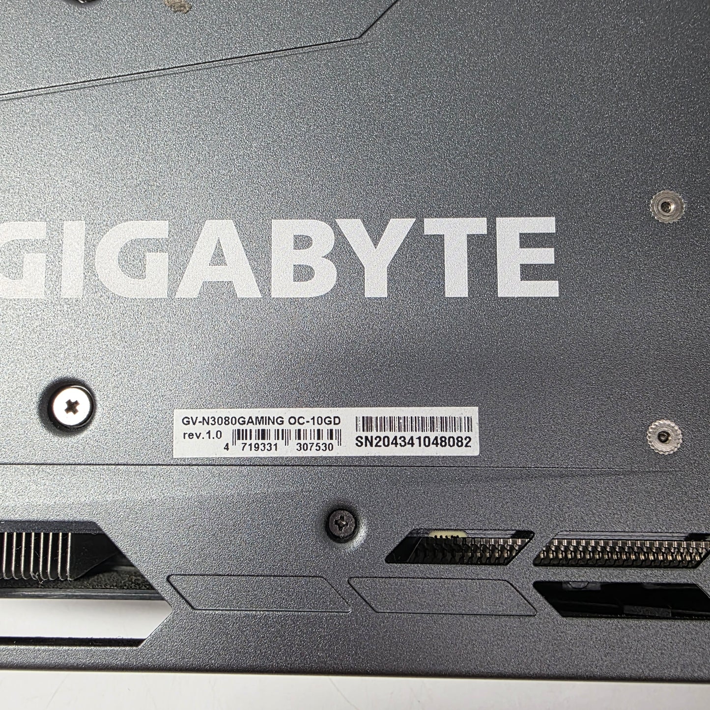 Gigabyte GeForce RTX 3080 OC 10GB GDDR6X Graphics Card 