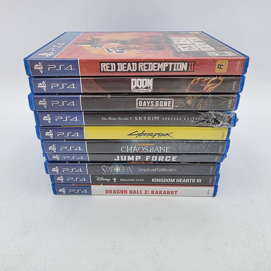 Lot of 10 Sony PlayStation 4 PS4 Games