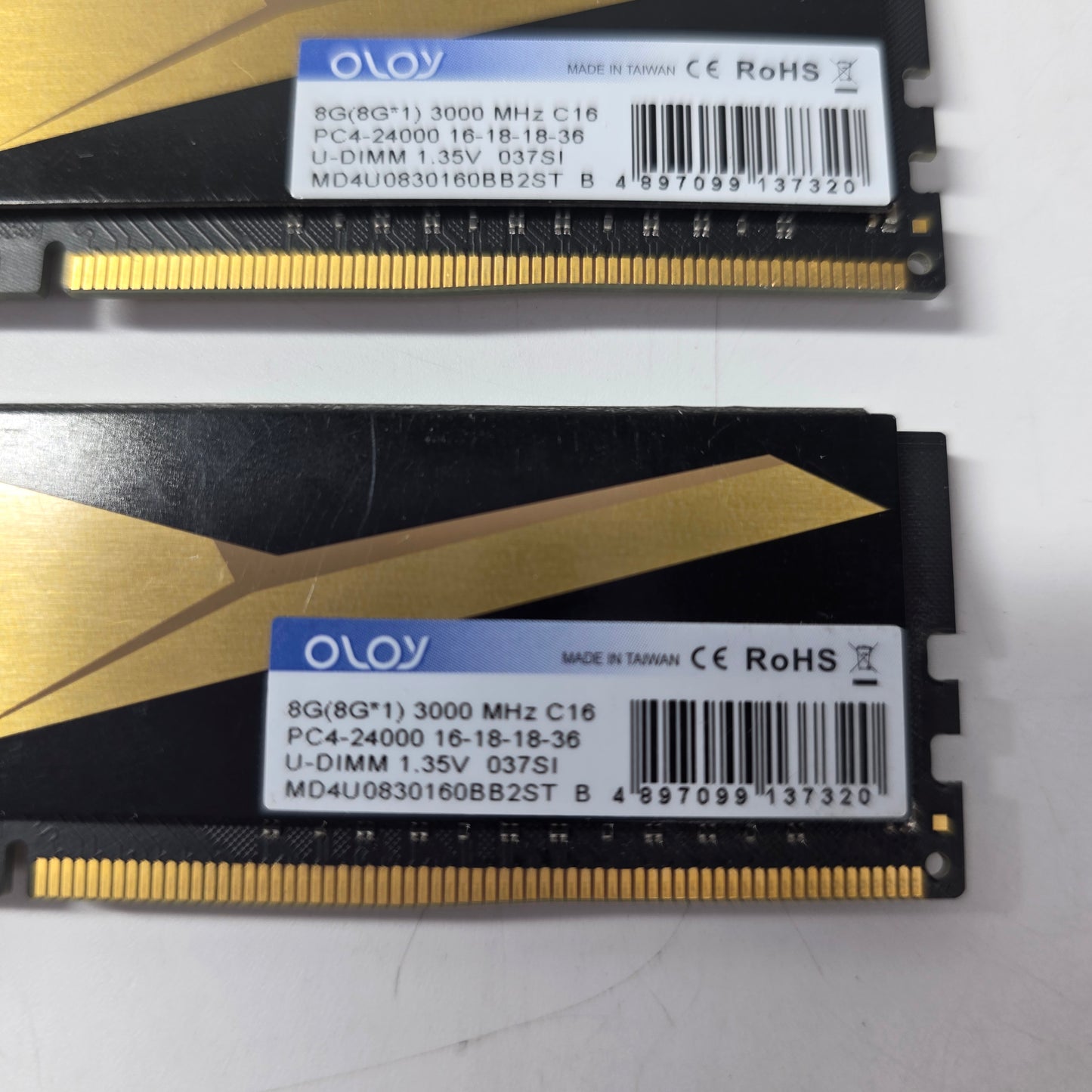 OLOy B-21 Raider 16GB (2x8GB) RAM DDR4 2666MHz MD4U0832220BB2STB