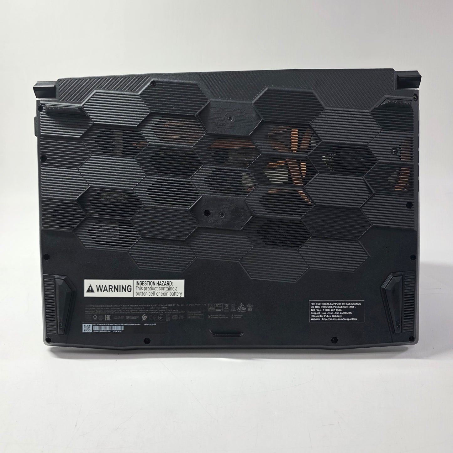 MSI Katana 15 HX 15.6" i7-14650HX 16GB RAM 500GB GeForce RTX 5050