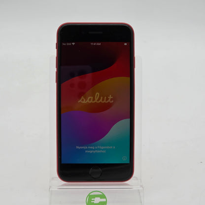 Unlocked Apple iPhone SE 64GB 26.1 Red MHG63LL/A