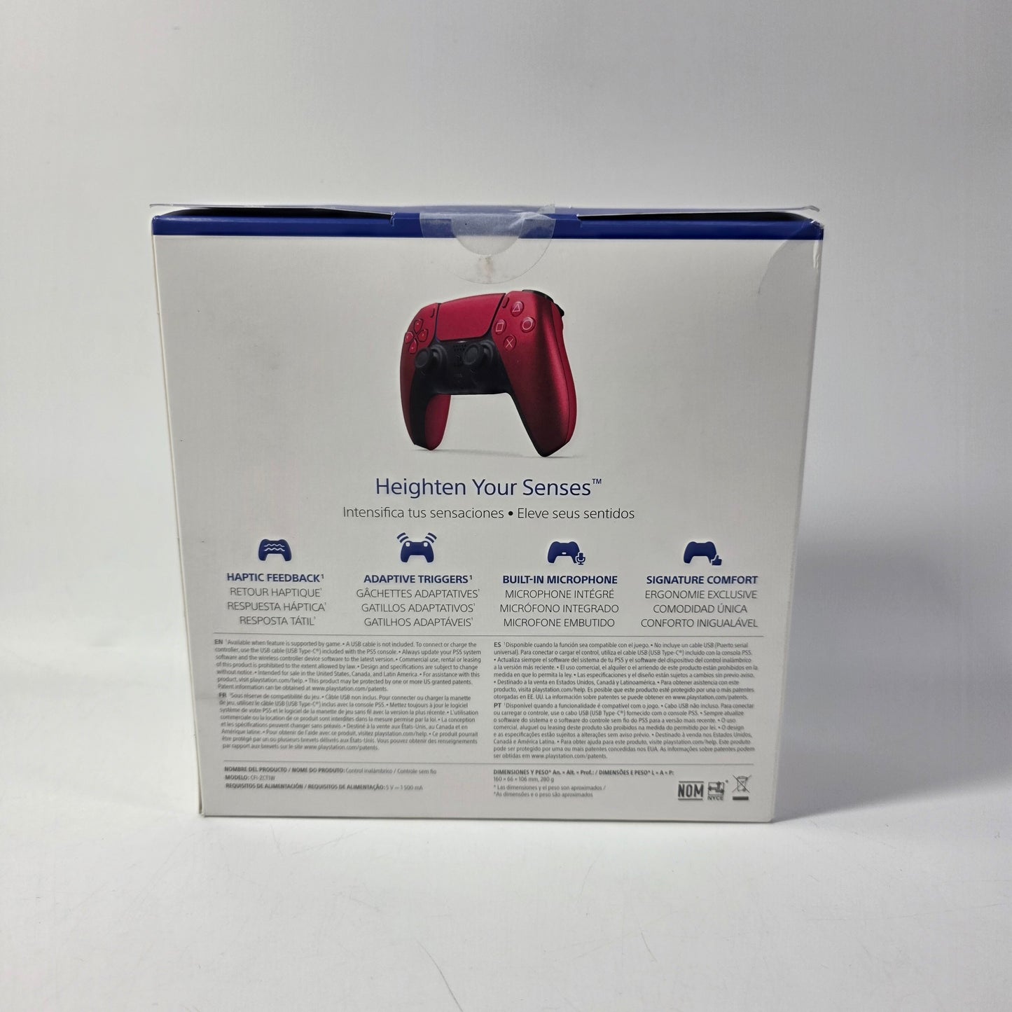 New Sony PlayStation 5 PS5 DualSense Wireless Controller Cosmic Red CFI-ZCT1W