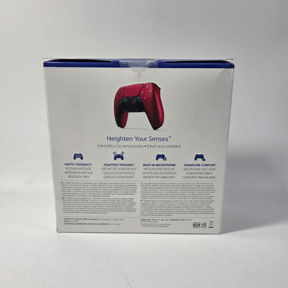 New Sony PlayStation 5 PS5 DualSense Wireless Controller Cosmic Red CFI-ZCT1W