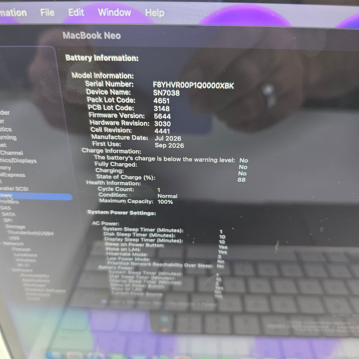 2026 Apple MacBook Neo 13" A18 Pro 5C GPU 4.0GHz 8GB RAM 256GB SSD MHFA4LL/A