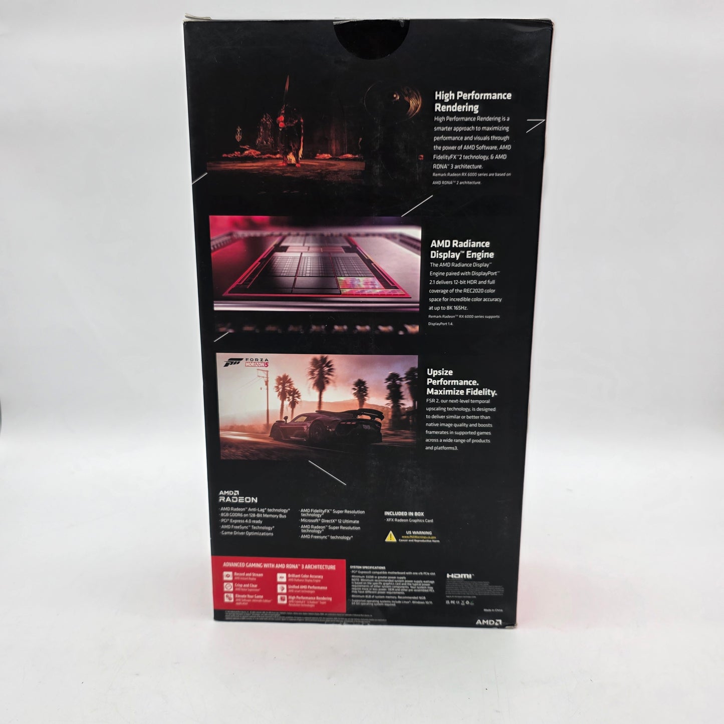 New XFX Radeon RX 7600 8GB GDDR6 Graphics Card RX-76PSWFTFR SPEEDSTER SWIFT 210