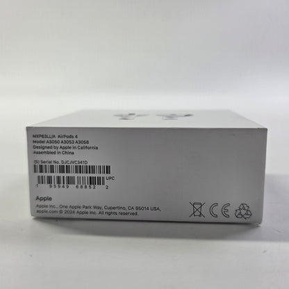 New Apple AirPods 4th Gen ANC with MagSafe Charging Case  MXP63LL/A