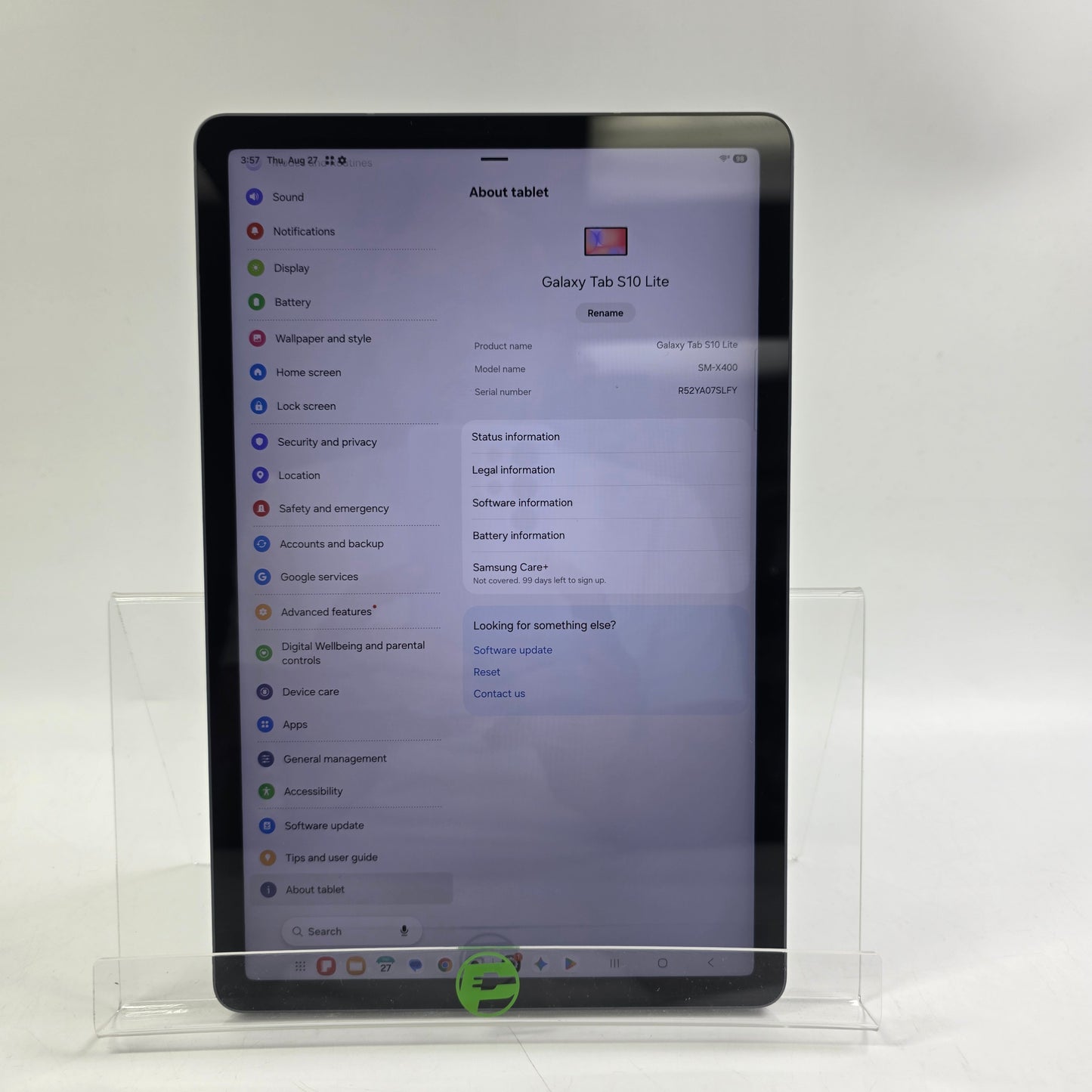 WiFi Only Samsung Galaxy Tab S10 Lite 10.9" 128GB Gray SM-X400