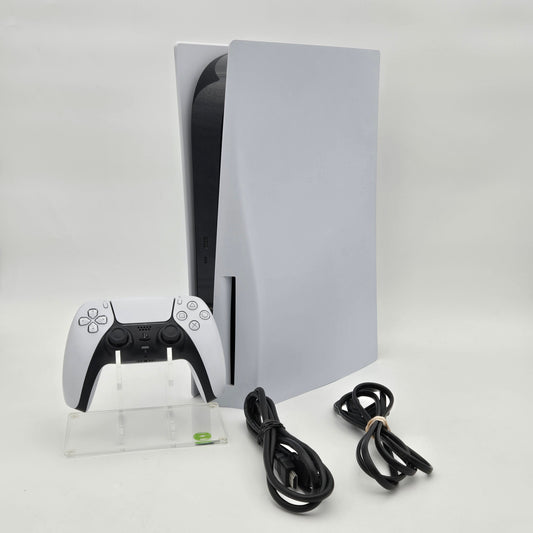 Sony PlayStation 5 Disc Edition PS5 825GB White Console Gaming System CFI-1115A