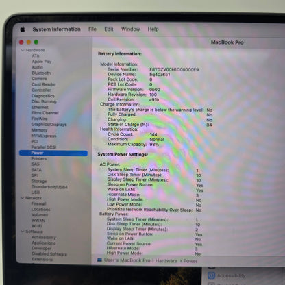 2023 Apple MacBook Pro 16" M3 Max 4.0GHz 48GB RAM 1TB SSD MUW63LL/A
