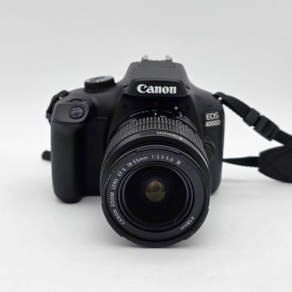 Canon EOS 4000D 18.0MP Digital SLR DSLR Camera