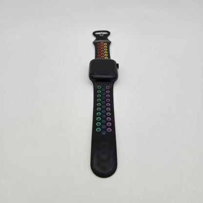 Unlocked Apple Watch Series 8 41MM Black Aluminum A2772