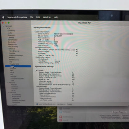 New 2025 Apple MacBook Air 13.3" M4 4.5GHz 24GB RAM 512GB SSD A3240